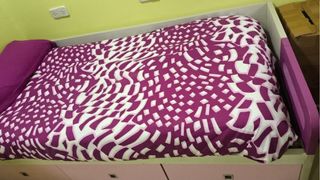 Cama 90 con cajones + Colchón