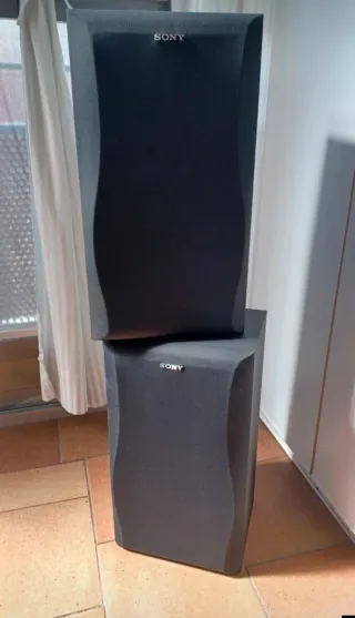 Altavoces Sony Negros