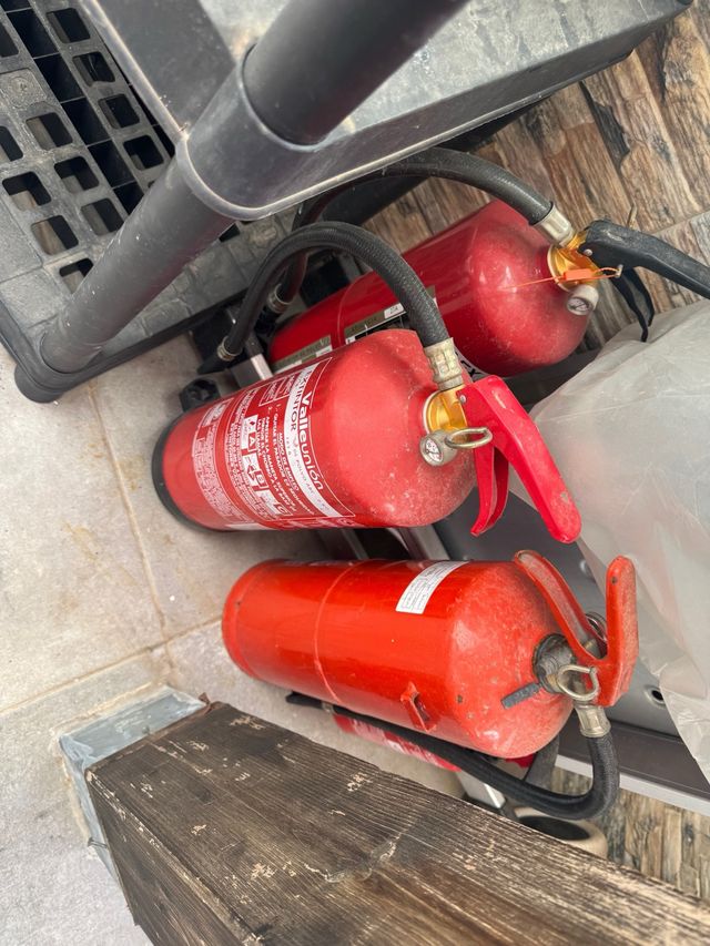 Extintores de incendios