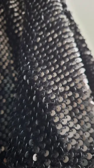 Cárdigan Nekane negra lentejuelas