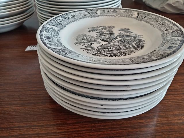 Vajilla Antigua La Cartuja Porcelana