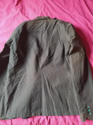 Americana H&M Negra y Azul