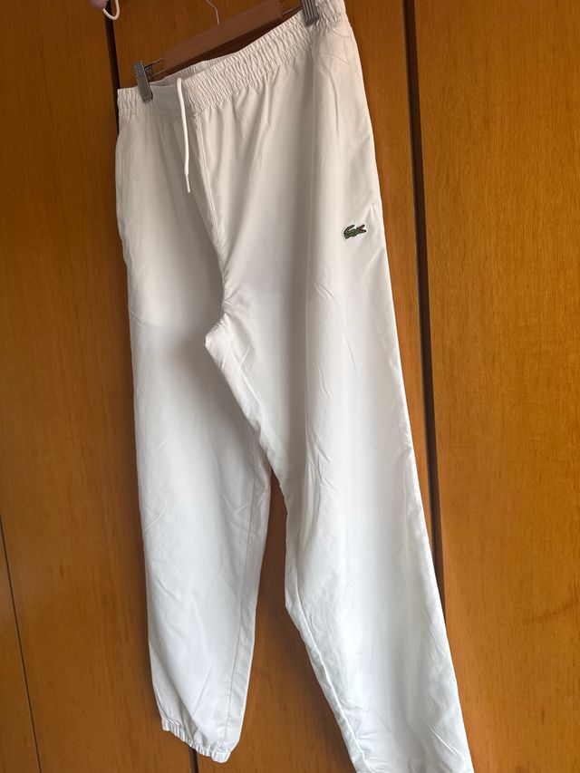 Pantalón sport MAN blanco Lacoste
