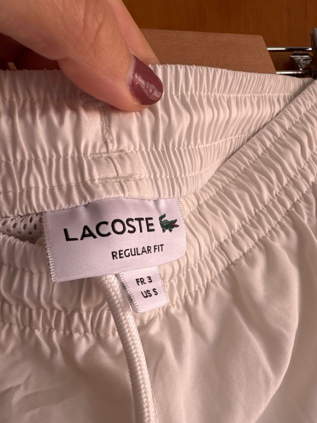 Pantalón sport MAN blanco Lacoste