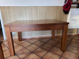 Mesa comedor + 6 sillas + aparador