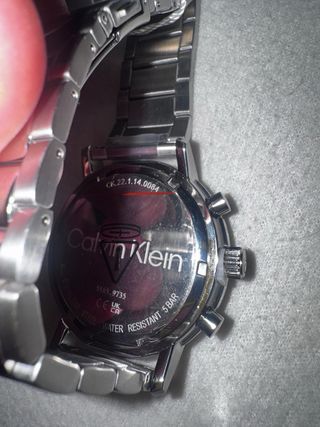 Reloj Calvin Klein Hombre Azul/Plata