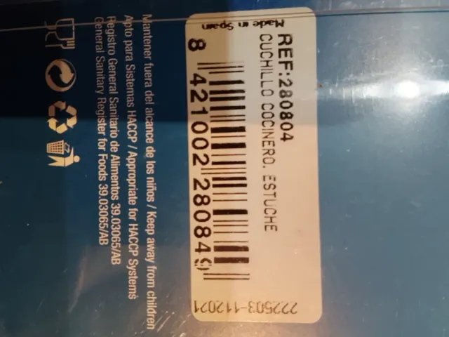 Cuchillo Carnicero Arcos Made in Spain 1734