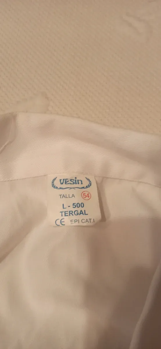 Mono de trabajo Vesin Talla L (54) Blanco