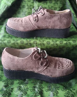 Scarpe Coca con lacci e plateau