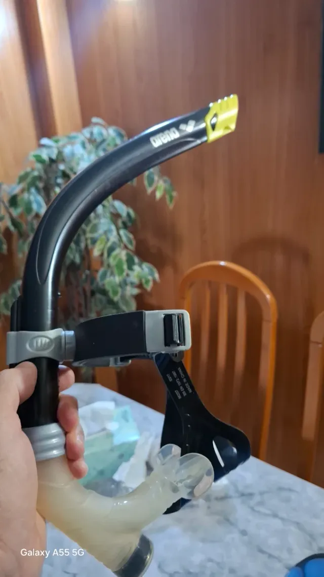 Tubo Arena y Aletas Tribor