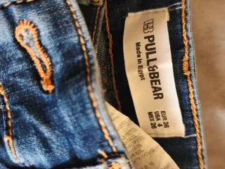 Pantalones vaqueros Pull&Bear azules