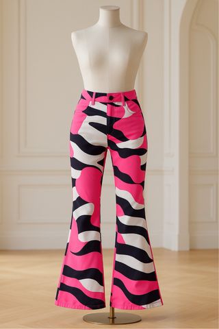 Pantalón Flared Pop Art