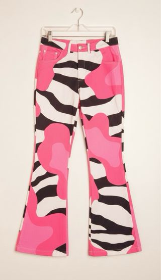 Pantalón Flared Pop Art