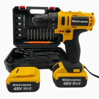 Trapano Avvitatore 48V con 2 Batterie