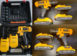 Trapano Avvitatore 48V con 2 Batterie