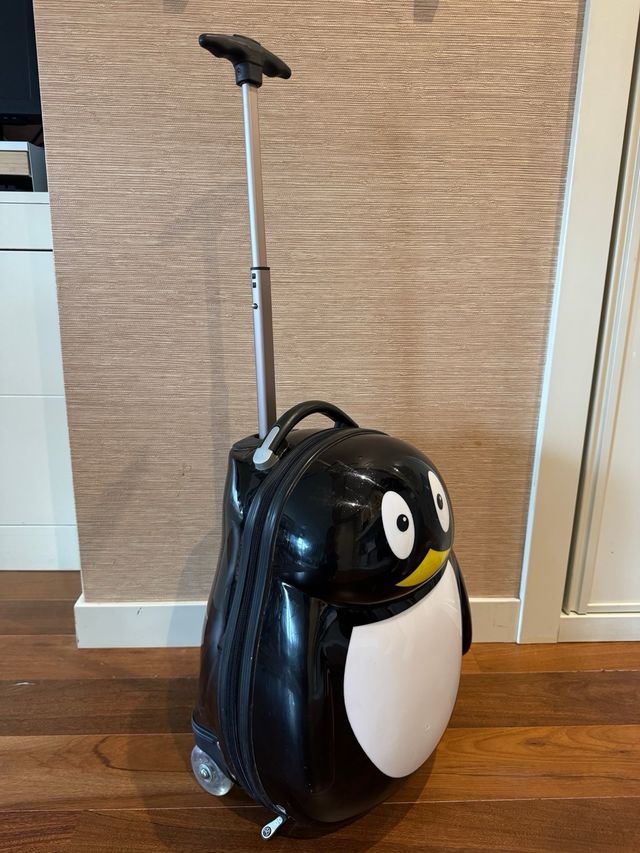 Maleta infantil pingüino