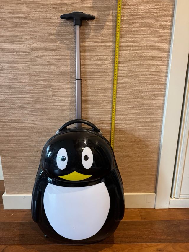 Maleta infantil pingüino