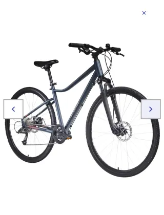 Bicicleta Riverside 500 Trekking + casco+ funda