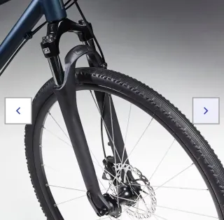 Bicicleta Riverside 500 Trekking + casco+ funda