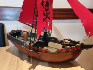 Playmobil Barco Pirata 3750 Vintage