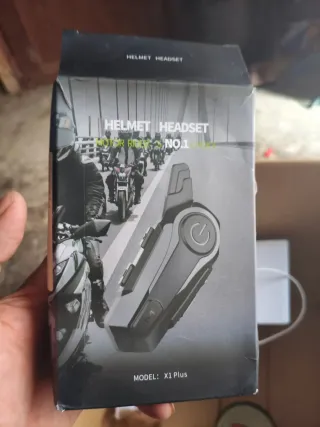 Intercomunicador Casco Moto X1 Plus