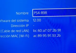 PS4 (PlayStation 4) Negra