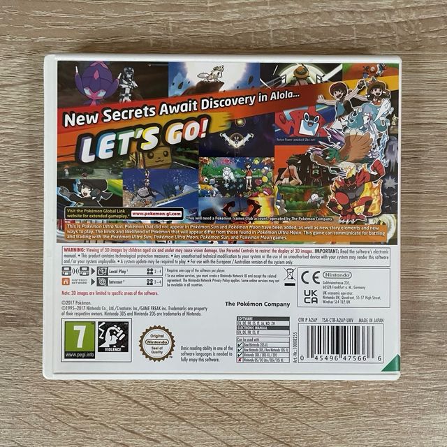 Pokémon Ultrasol Nintendo 3DS