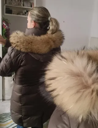 Plumas Hetregó Mujer T-38 Gris