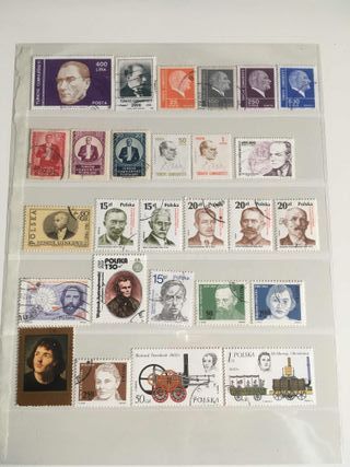 Sellos del mundo personajes