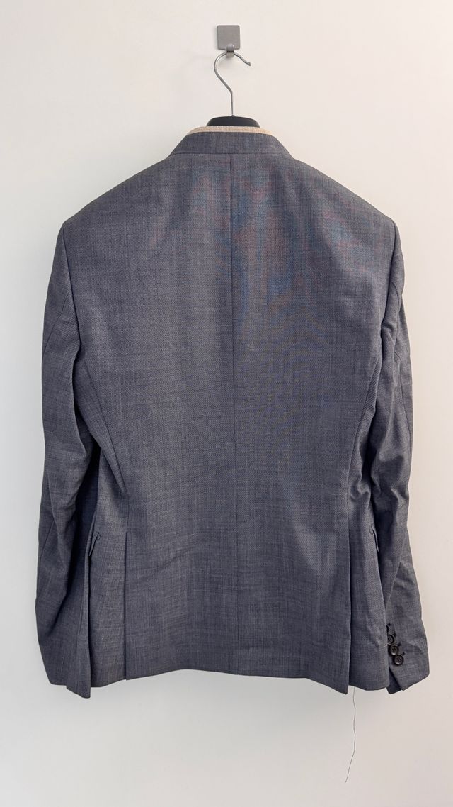 Traje Zara Man Black Tag Gris