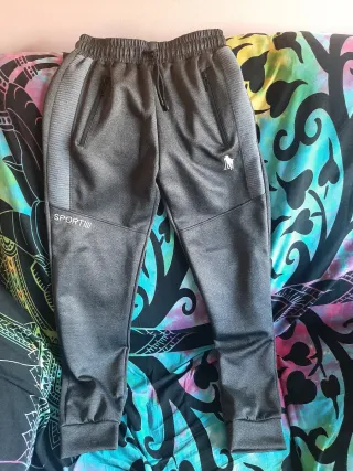 Pantalón deportivo gris Talla L