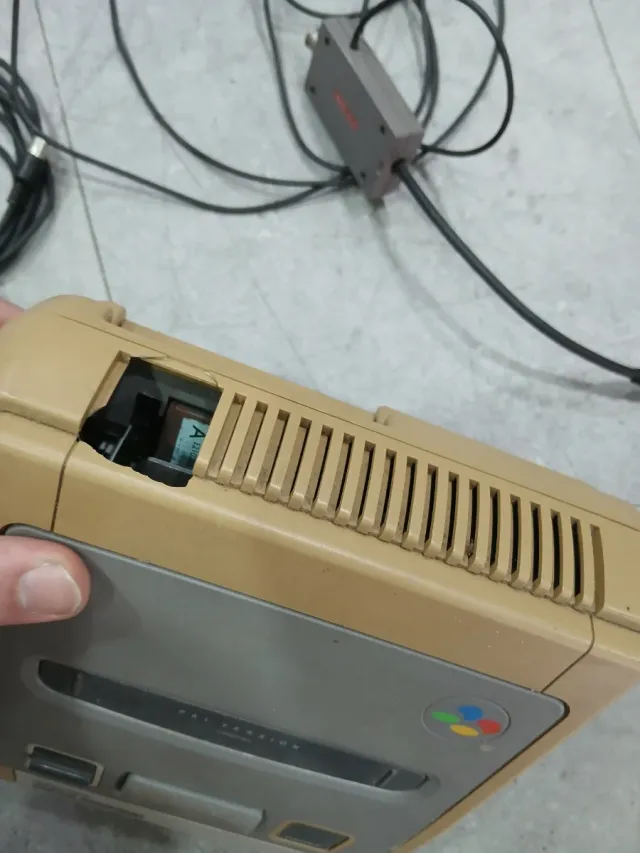 Nintendo SNES Beige Consola