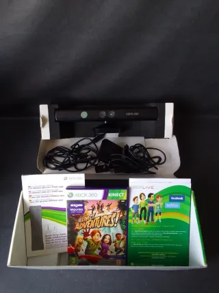 Lote Xbox 360 con Kinect y juegos
