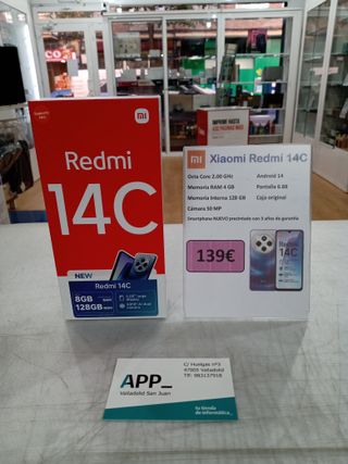Xiaomi Redmi 14C 128GB Nuevo