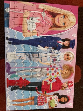 Puzzle Barbie 120 piezas