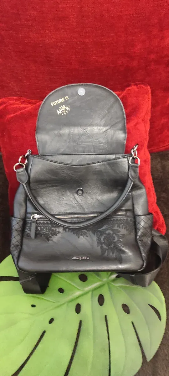 Bolso Mochila Desigual Negro