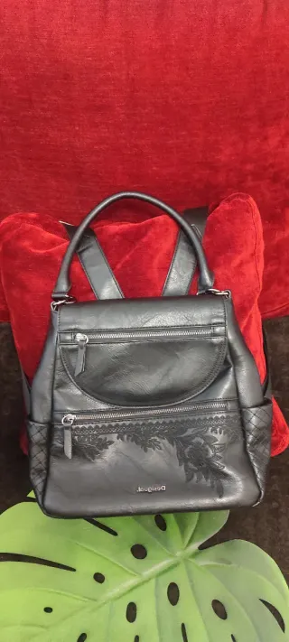 Bolso Mochila Desigual Negro