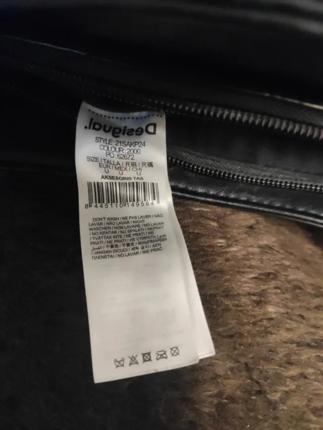 Bolso Mochila Desigual Negro