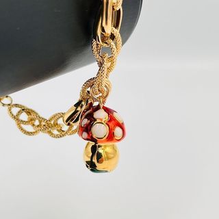 PULSERA ABALORIOS, Hueca. Oro 18k.