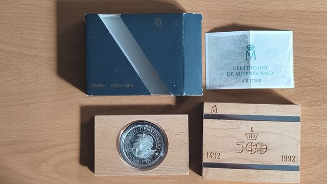 5000 ptas 1989 Quinto Centenario