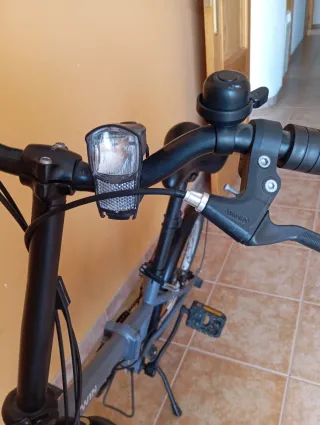 Bicicleta Plegable BTWIN 20 pulgadas 6 velocidades