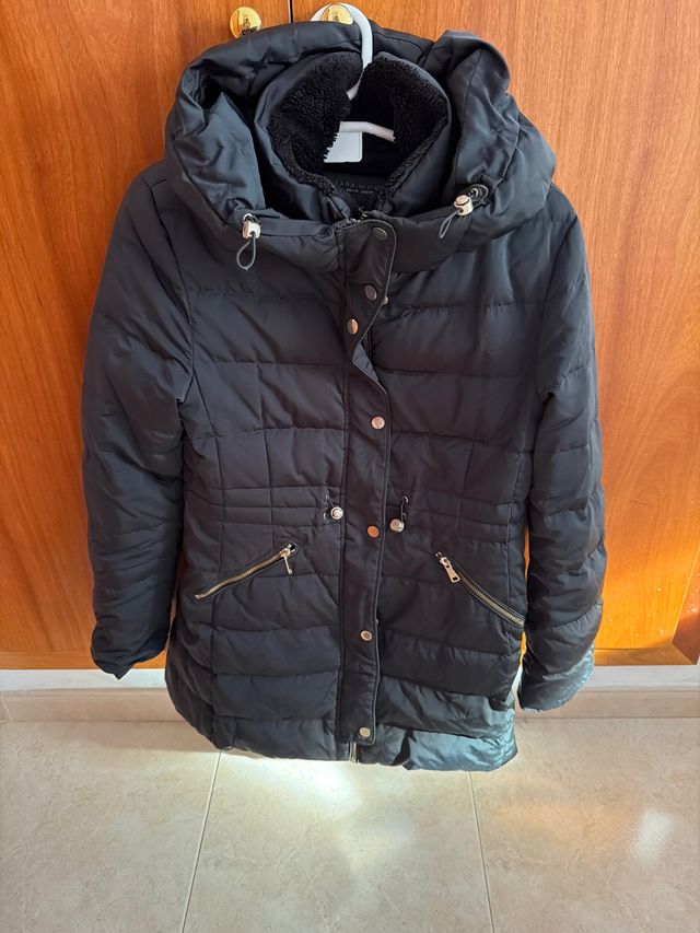 Chaqueta Zara Negra Mujer Talla M