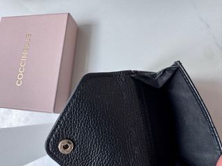 Portafoglio Coccinelle in pelle nero