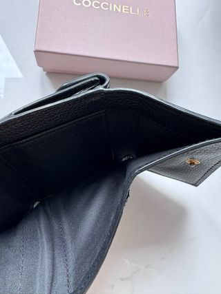 Portafoglio Coccinelle in pelle nero