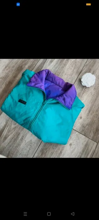 Abrigo Columbia reversible vintage