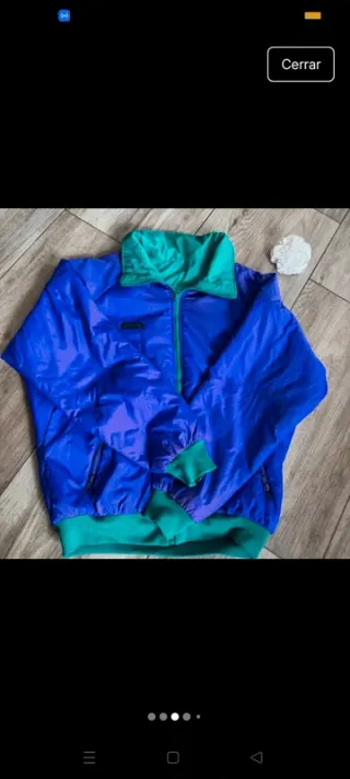 Abrigo Columbia reversible vintage