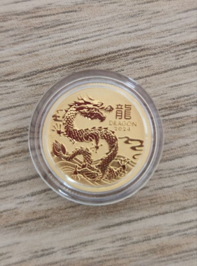 Moneda 1/10 Oro Reina Isabel II 1952-2022