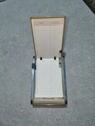 Rubrica telefonica da tavolo vintage