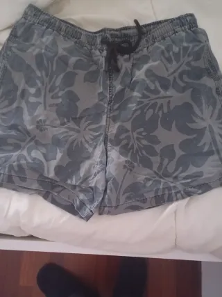 Bañador estampado tropical