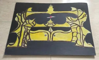 Pintura abstracta antigua